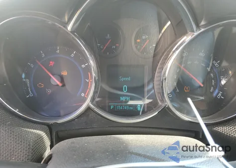 2012 Chevrolet Cruze Lt z USA, uszkodzony, nr VIN 1G1PF5SC6C7143654